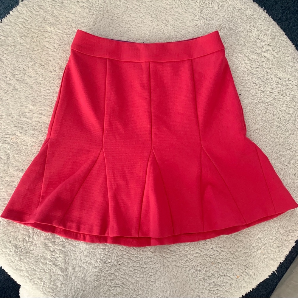 Banana republic hot pink skirt